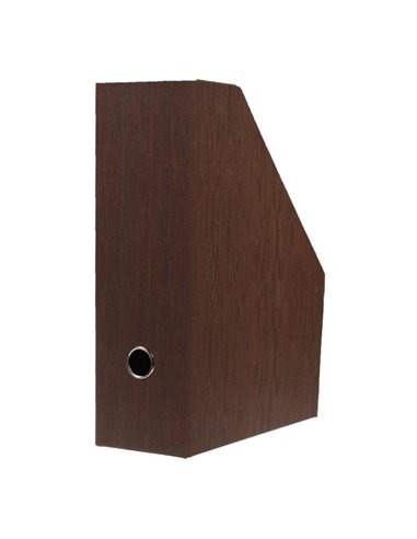 Νext fabric σκληρή λοξή γωνία καφέ Υ33x27x10εκ.