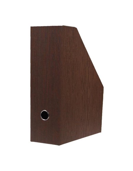 Νext fabric σκληρή λοξή γωνία καφέ Υ33x27x10εκ.