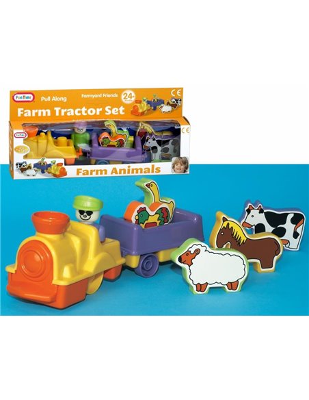 Fun time σετ αγρότη με ζωάκια