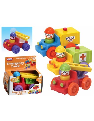 Fun time οχήματα δράσης σε 3 σχέδια