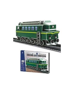 Charmland παζλ 3D "Πετρελαιοκίνητη μηχανή" Υ12x27x7εκ. 50 τεμαχίων