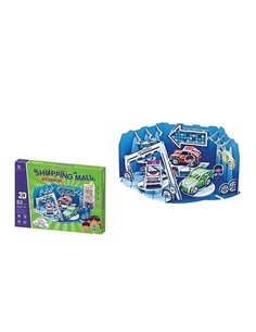 Charmland παζλ 3D "'Εκθεση αυτοκινήτων" Υ12x29x17εκ. 62 τεμαχίων