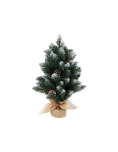 Χριστουγεννιάτικο δέντρο με λευκές άκρες 60εκ.