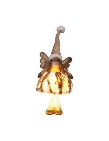 Αγγελάκι φωτιζόμενο LED χρυσό Υ50εκ.