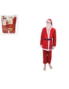 Στολή Αγ.Βασίλη xlarge κόκκινη
