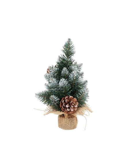 Χριστουγεννιάτικο δέντρο με λευκές άκρες 30εκ.