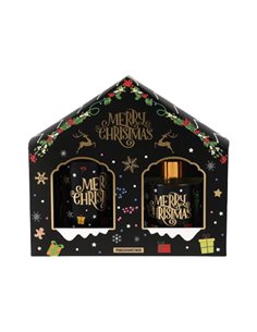 Σετ αρωματικό diffuser - κερί Χριστουγεννιάτικο Pomegranate Noir