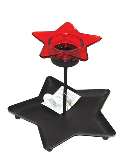 Κηροπήγιο μεταλλικό "αστέρι"