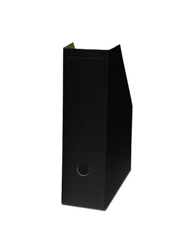 Νext θήκη περιοδικών classic μαύρη χάρτινη Υ32x25x9εκ.