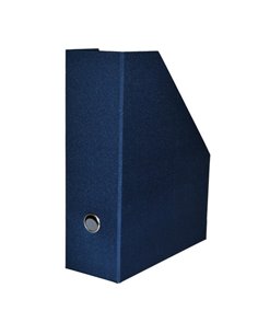 Νext θήκη περιοδικών σκληρή fabrics μπλε Υ33x27x10εκ.