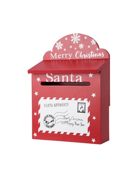 Γραμματοκιβώτιο χριστουγεννιάτικο Υ9,5x20x10εκ. Σχέδιο 2