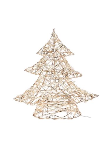 Χριστουγενιάτικο δέντρο φωτιζόμενο LED Υ30x30x9εκ.