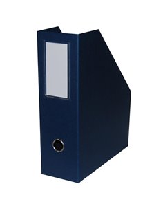 Νext θήκη περιοδικών classic μπλε Υ33x27x10εκ.