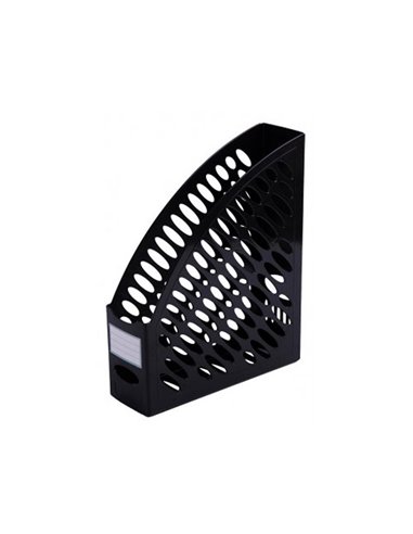 Ark θήκη περιοδικών μαύρη Α4 Υ25x30x8εκ.