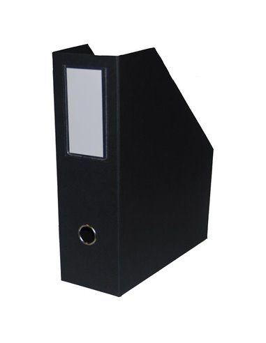 Νext θήκη περιοδικών classic μαύρη Υ33x27x10εκ.