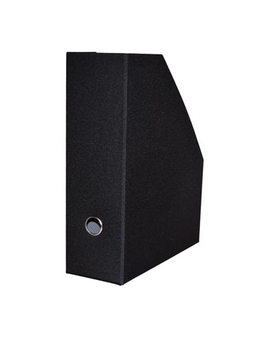 Νext θήκη περιοδικών σκληρή fabrics μαύρο Υ33x27x10εκ.