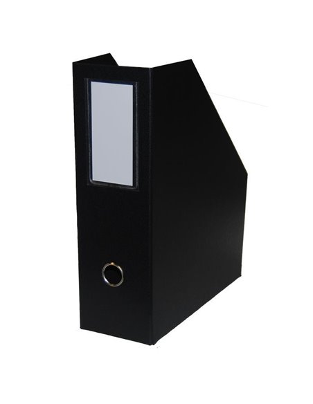 Νext θήκη περιοδικών basic μαύρη Υ33x27x10εκ.