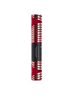 Διακοσμητικό ύφασμα ρολό Champagne Waves 150x28εκ. κόκκινο