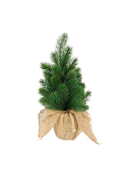 Πεύκο τεχνητό σε γλάστρα με παγωμένη κορυφή ∅19xΥ30εκ.