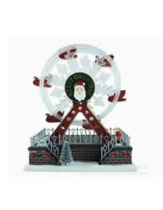 Ρόδα λούνα-παρκ με LED και μουσική, Υ29x28x17,5εκ.