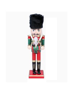 Καρυοθραύστης ξύλινος κόκκινος 1 Υ30x7x7εκ.