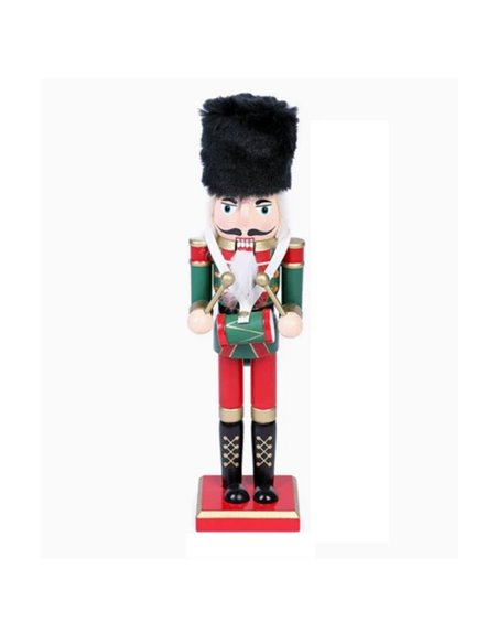 Καρυοθραύστης ξύλινος κόκκινος 1 Υ30x7x7εκ.