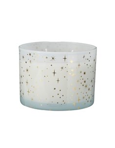 Αρωματικό κερί Χριστουγεννιάτικο Fresh Linen 13x8εκ.