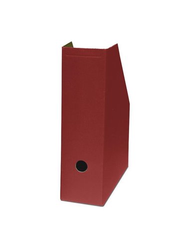 Νext θήκη περιοδικών classic μπορντώ χάρτινη Υ32x25x9εκ.