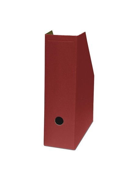 Νext θήκη περιοδικών classic μπορντώ χάρτινη Υ32x25x9εκ.