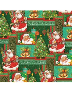 Next χαρτί περιτυλίγματος 16 φύλλα 70x100εκ. "Αγ. βασίλης"