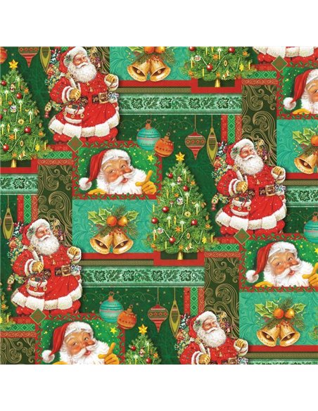 Next χαρτί περιτυλίγματος 16 φύλλα 70x100εκ. "Αγ. βασίλης"