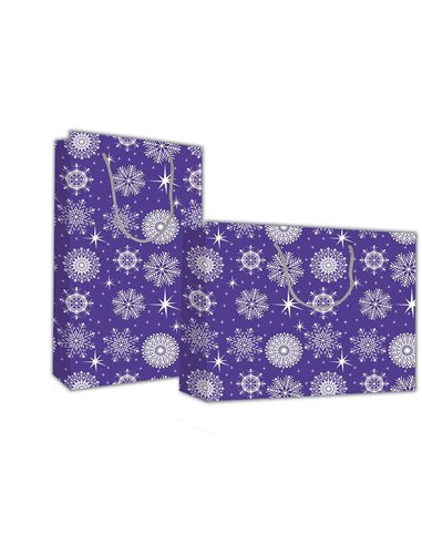 Next χάρτινη τσάντα Νιφάδες Υ41x24,5x9