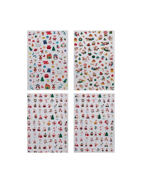 Χριστουγεννιάτικα αυτοκόλλητα 3D Festive Magic μικρά