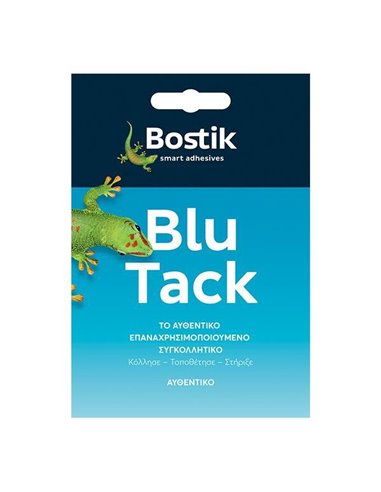 Bostik Επαναχρησιμοποιησίμη κόλλα Blu-Tack original 50gr.