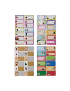 Χριστουγεννιάτικα αυτοκόλλητα ετικέτες δώρου Merry Gift