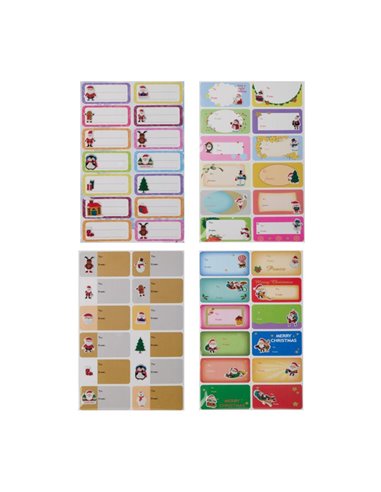 Χριστουγεννιάτικα αυτοκόλλητα ετικέτες δώρου Merry Gift