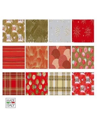 Χαρτί περιτυλίγματος ρολό 70x200εκ. "Christmas Bimbi"