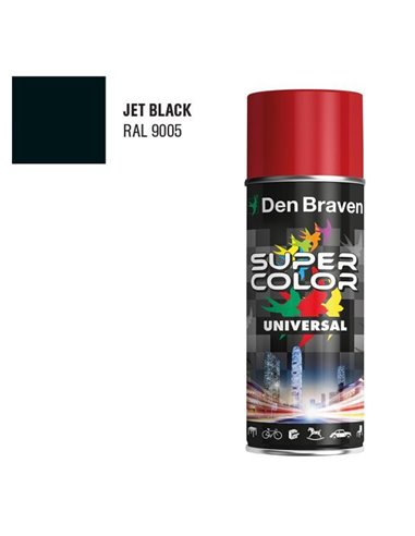 Den Braven SC UNIVERSAL ακρυλικό σπρέυ μαύρο 400ml