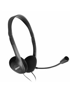 NOD PRIME HDS-005 HEADPHONES WITH MIC,BLACK
