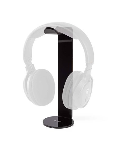 NEDIS HPST100BK Headphones Stand ABS 87 x 244mm Black