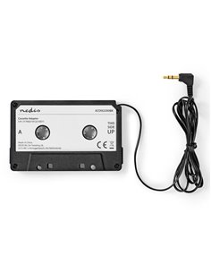 NEDIS ACON2200BK Cassette Adapter 3.5 mm Male Black