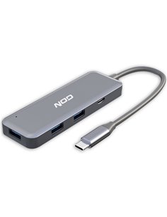 NOD HYBRID METAL HUB 3-1.C ALUMINUM BLACK