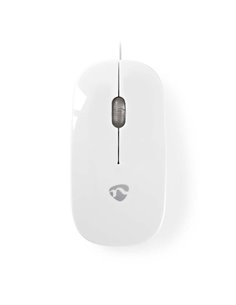 NEDIS MSWD200WT Wired Mouse 1000 DPI 3-Button White
