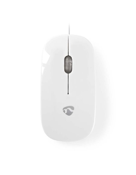 NEDIS MSWD200WT Wired Mouse 1000 DPI 3-Button White