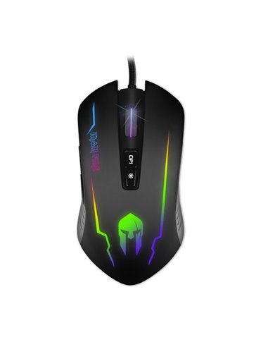 NOD IRON FIRE Wired Gaming Mouse, RGB LED