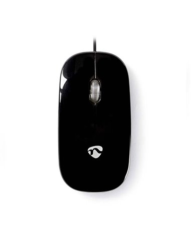 NEDIS MSWD200BK Wired Mouse 1000 DPI 3-Button Black