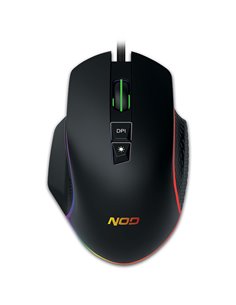 NOD RUN AMOK WIRED 7D GAMING MOUSE WITH RGB RUNNING LED LIGHT