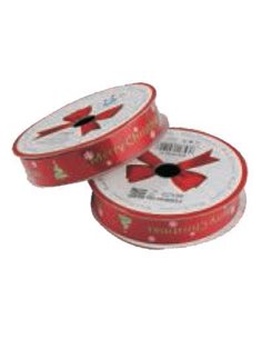 Κορδέλα χριστουγ.  gross κόκκινη 1.5εκ. x 3 μέτρα