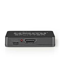 NEDIS VSPL34002BK 2-Port HDMI Splitter Black