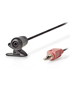 NEDIS MICCJ100BK Wired Microphone Clip-on 3.5 mm Black